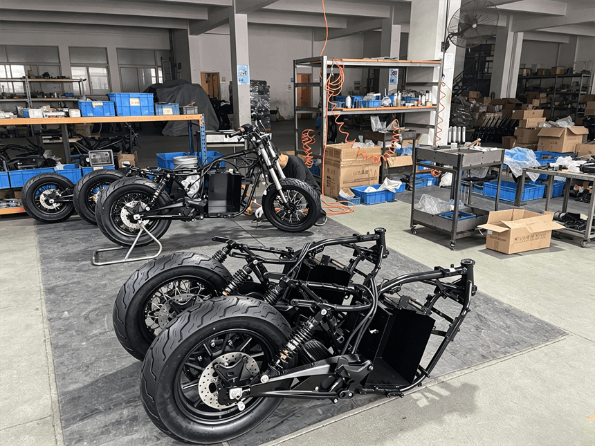 electric moped factory