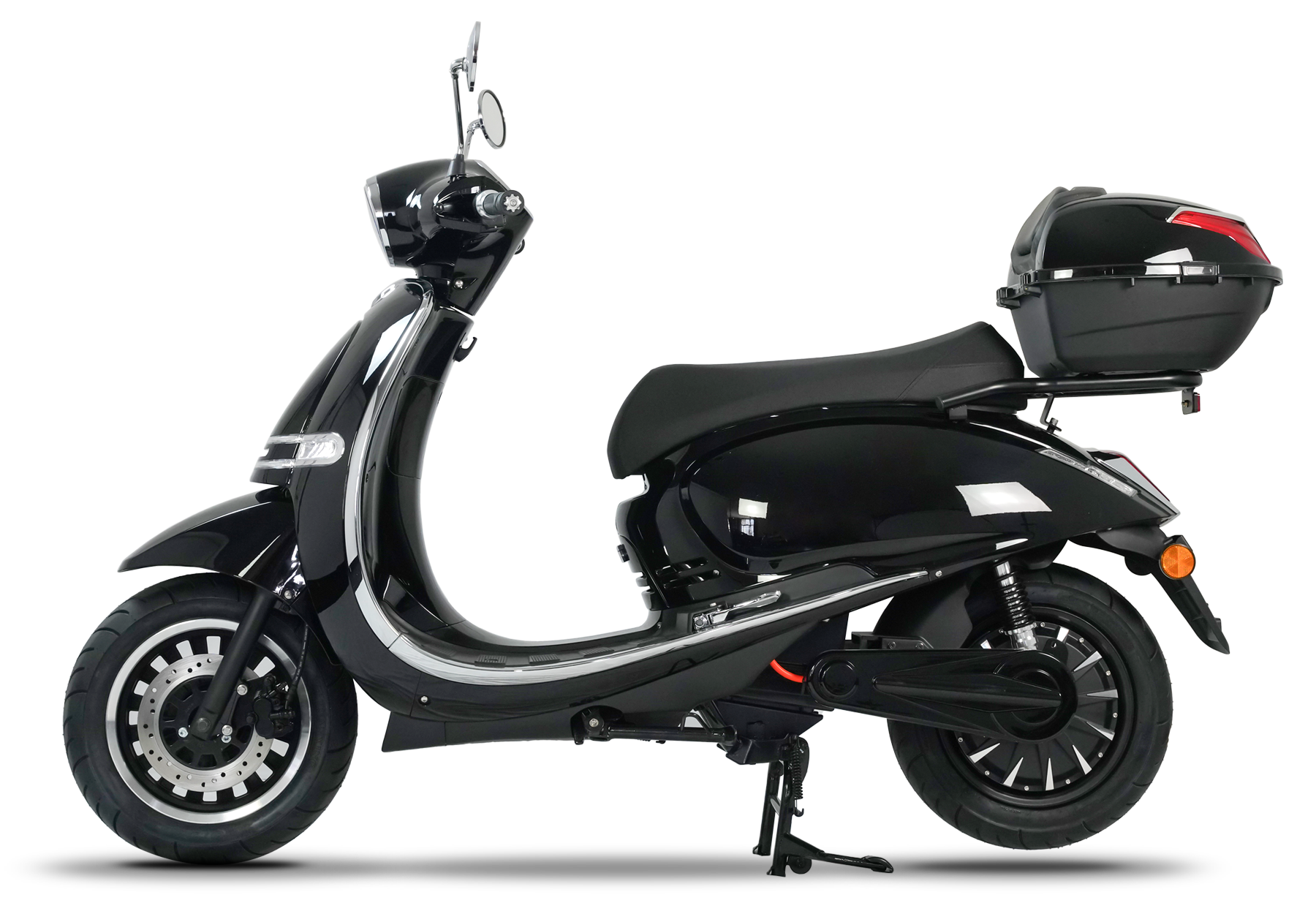 swan series electric scooter-black