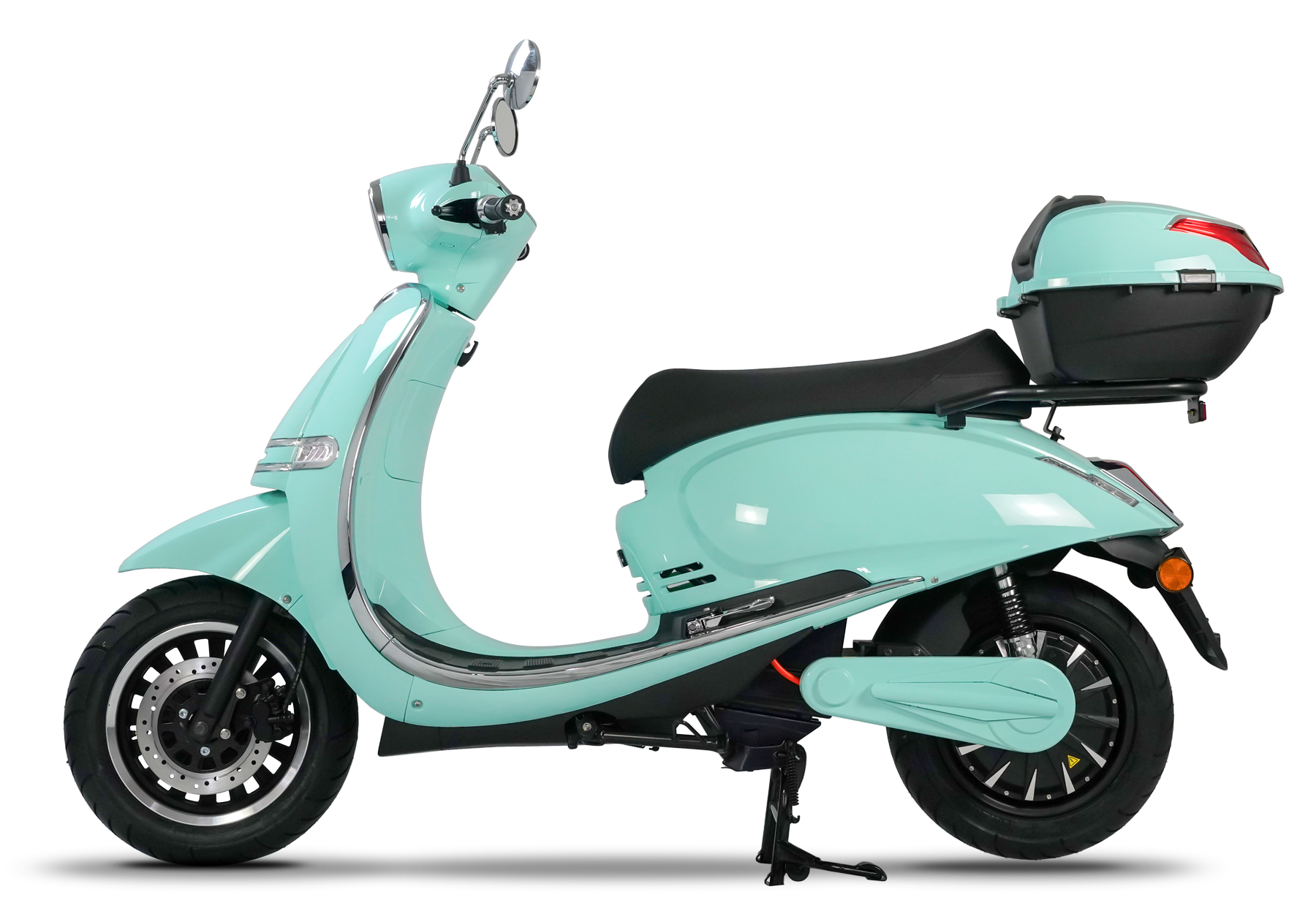 swan series electric scooter-green2