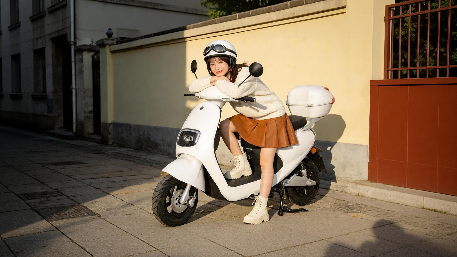 urban electric scooter