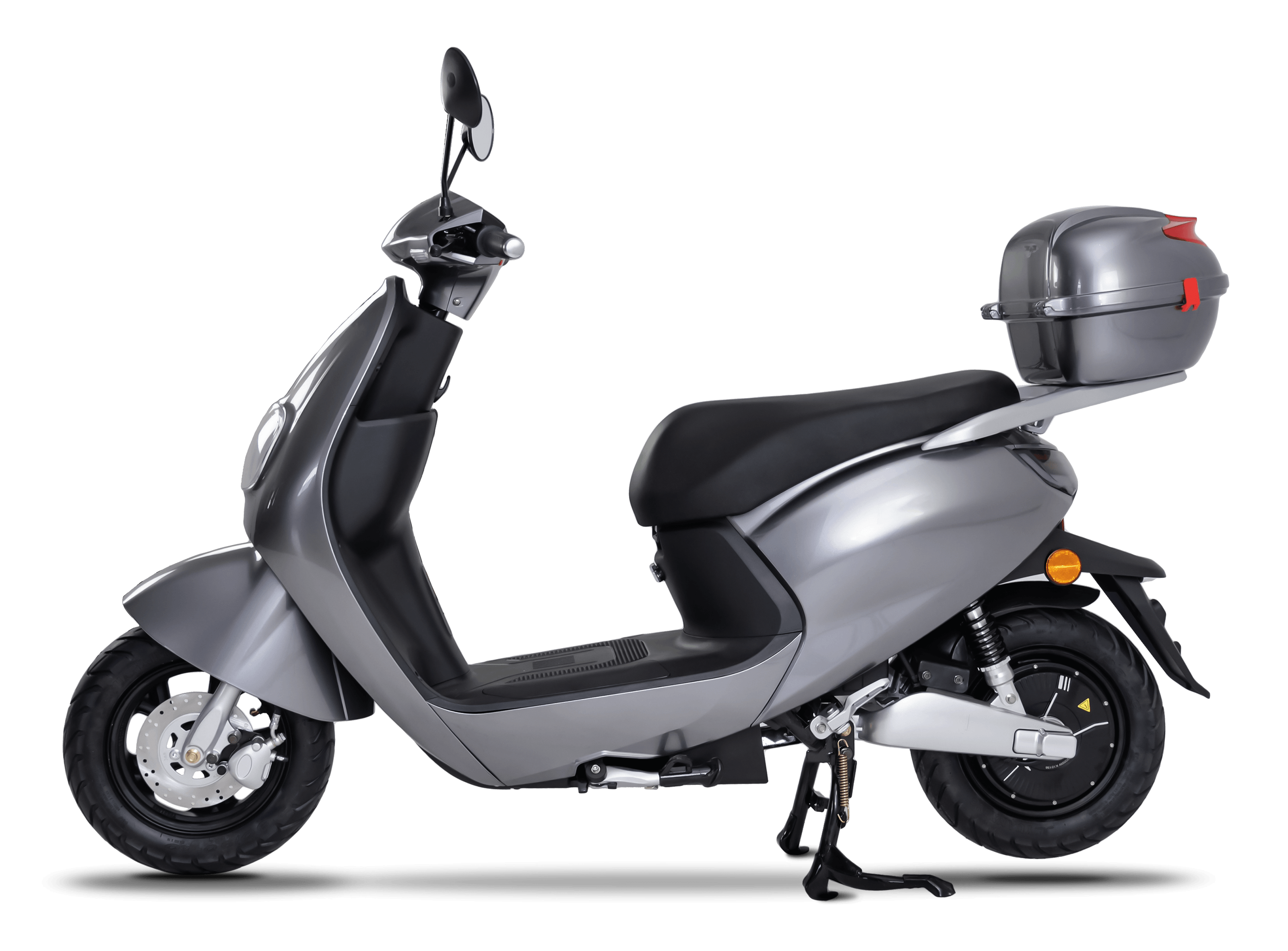 ZF2 electric moped-grey