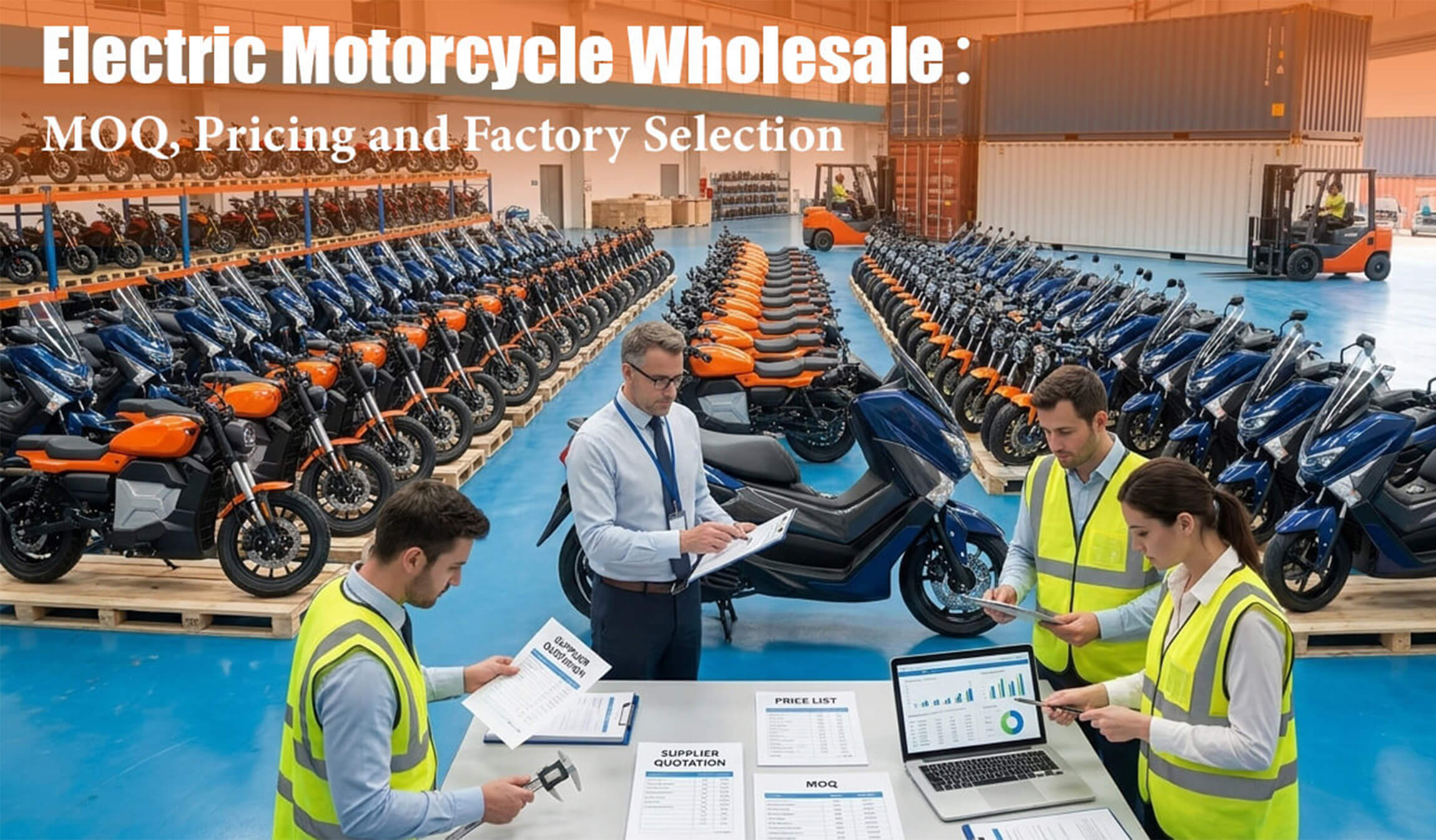 Electric Motorcycle Wholesale: MOQ, Pricing and Factory Selection