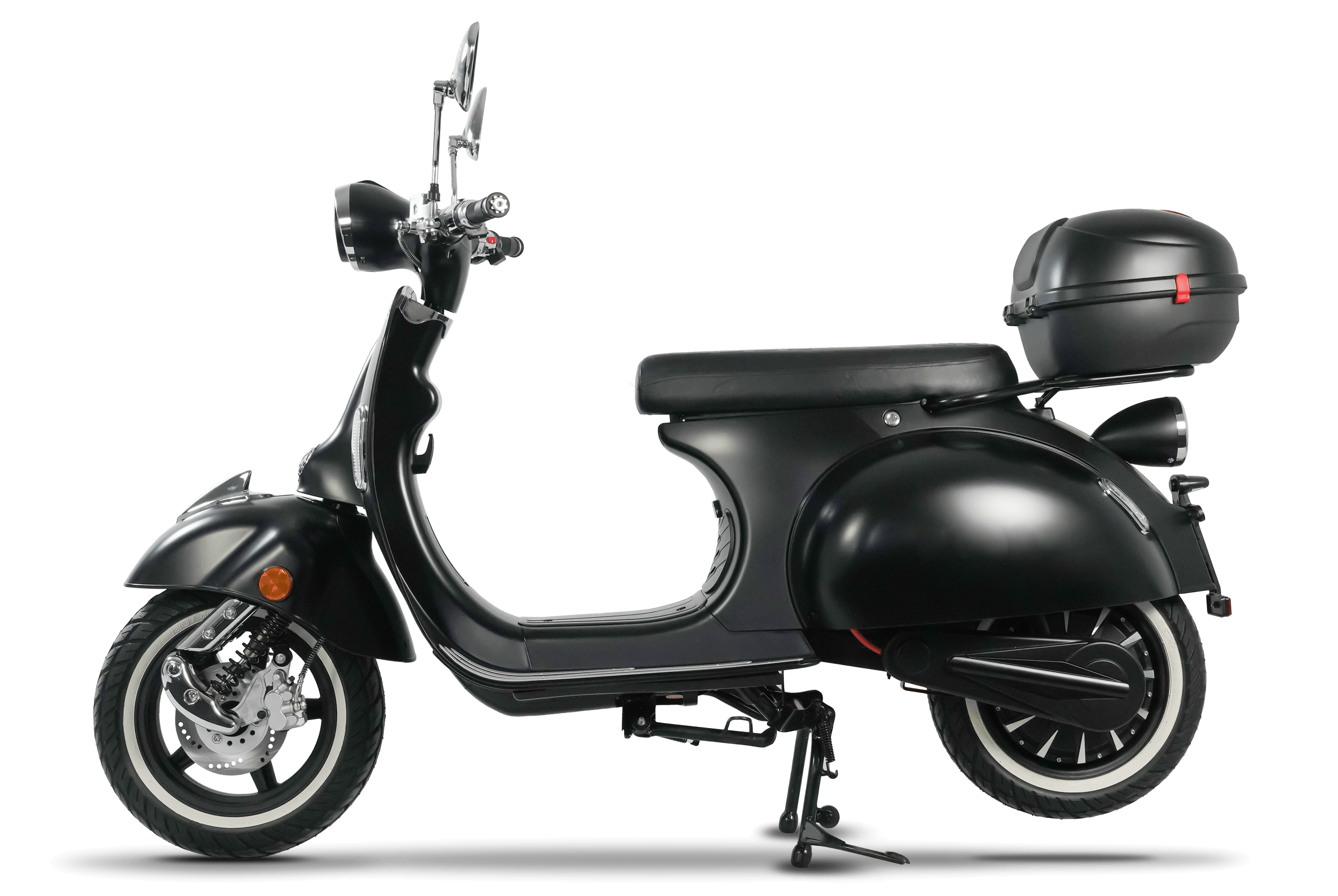 EV series electric moped-mattblack