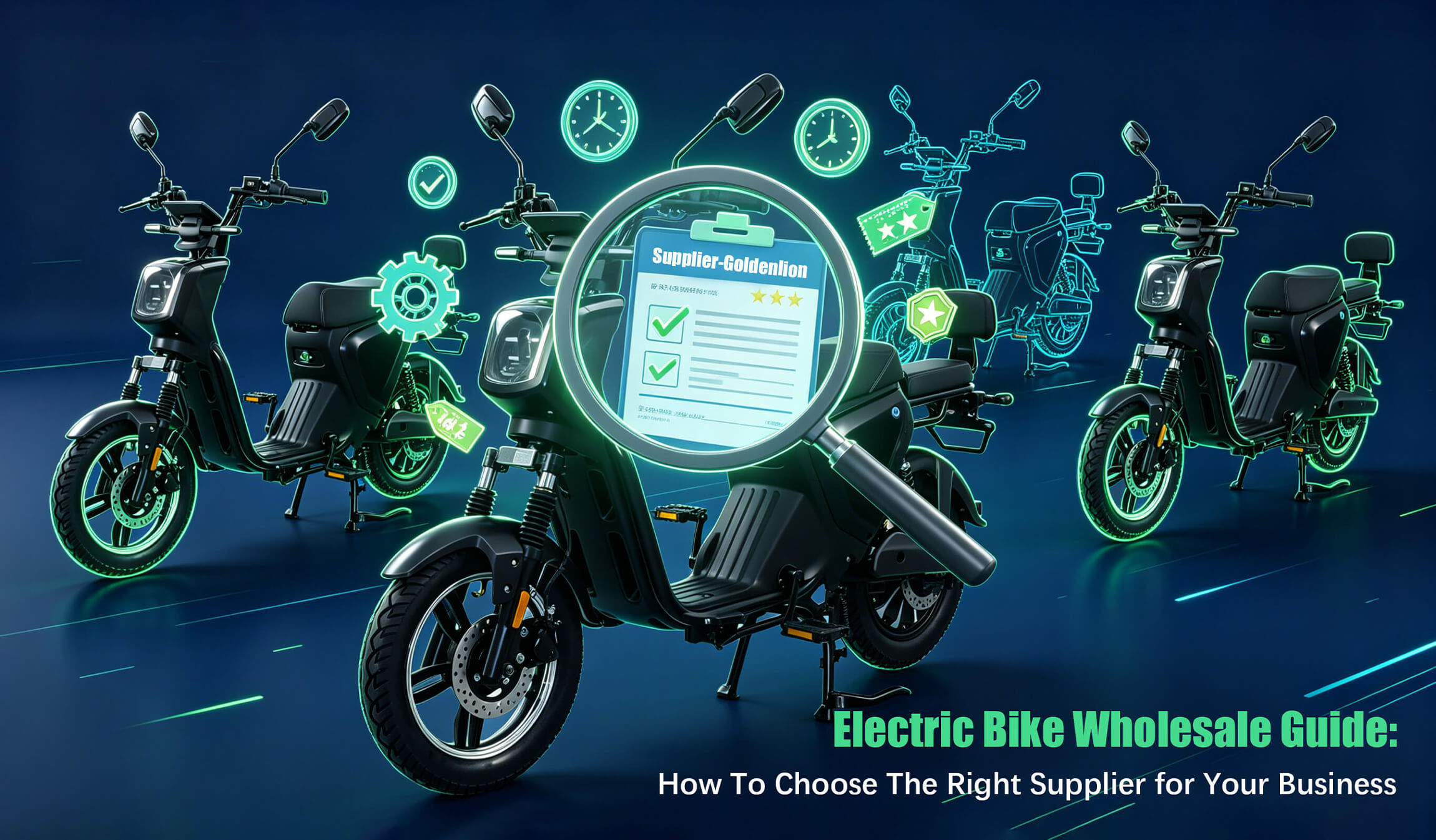 Electric Bike Wholesale Guide: How To Choose The Right Supplier for Your Business