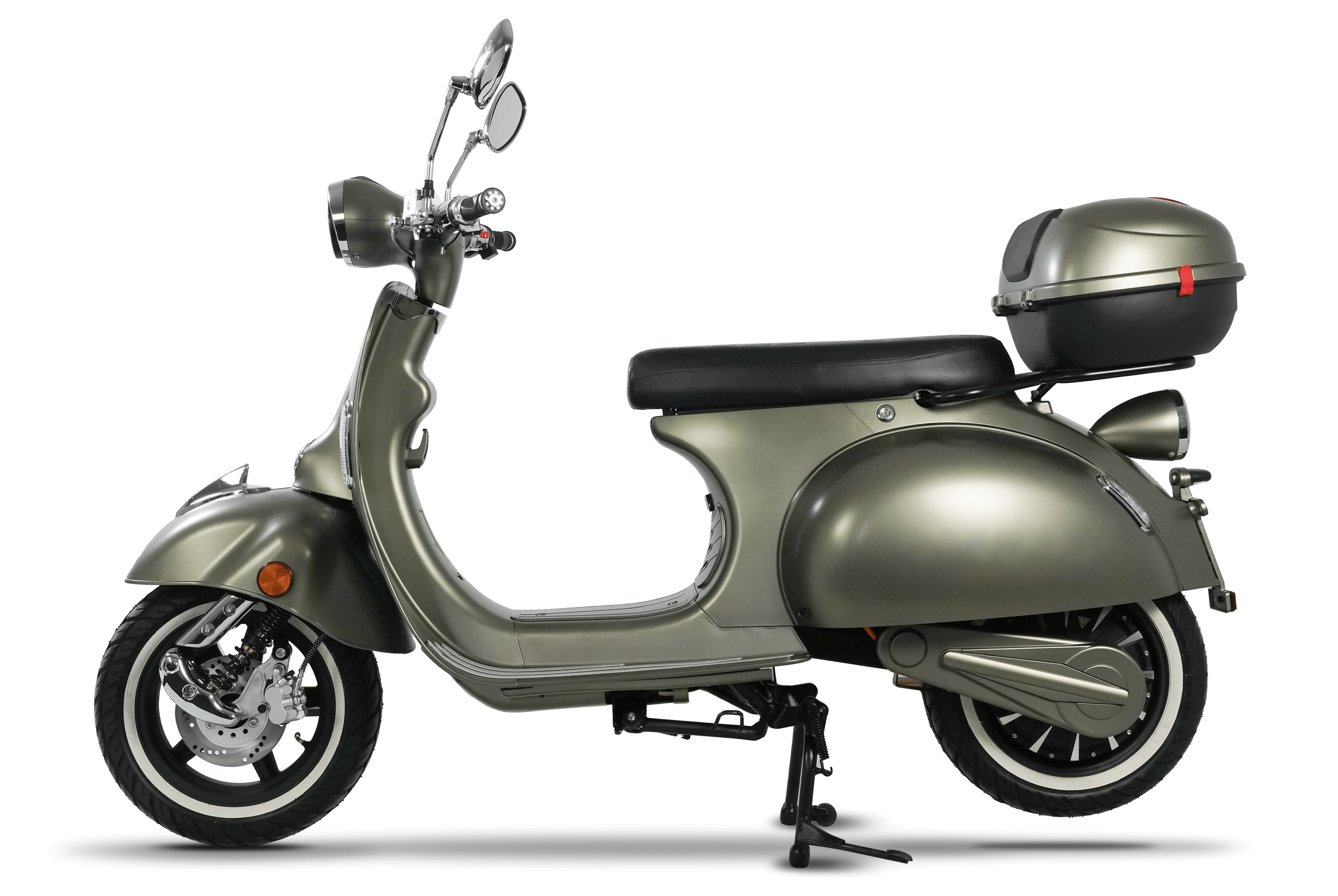 EV series electric moped-armygrenn