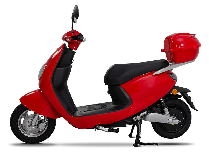 ZF2-electric-moped-red