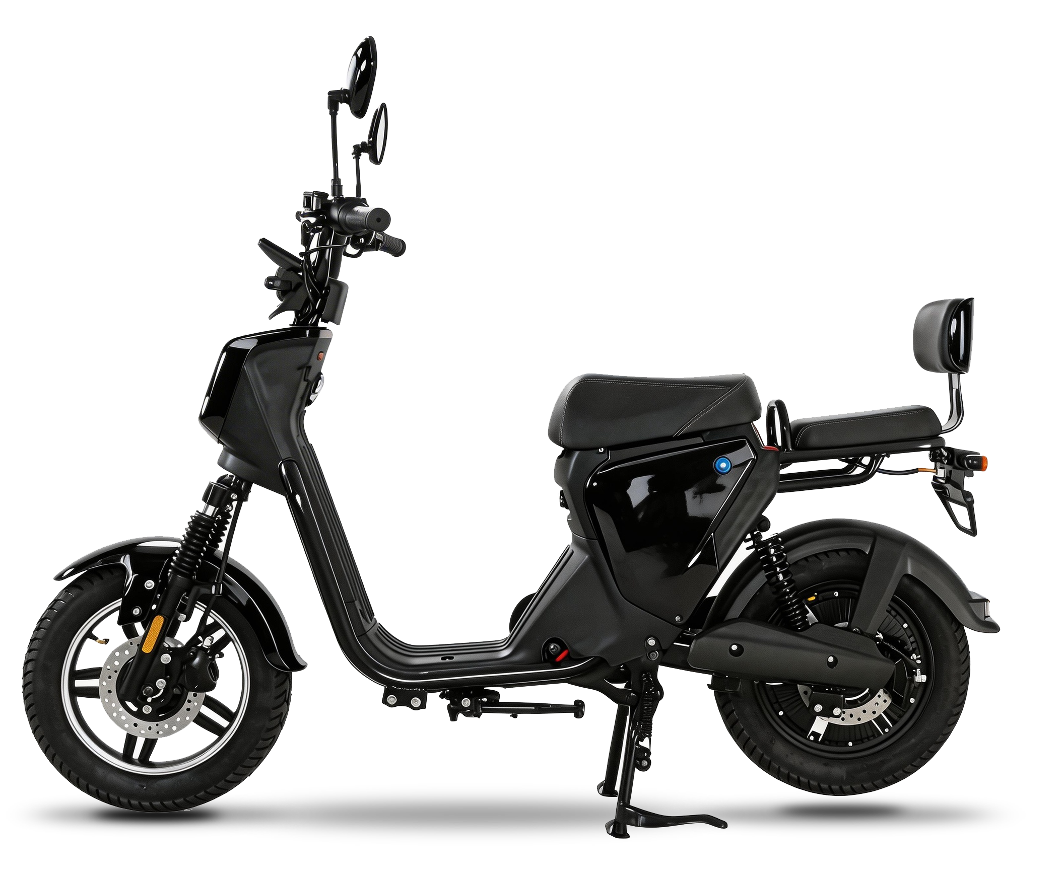 electric pedal bike-black