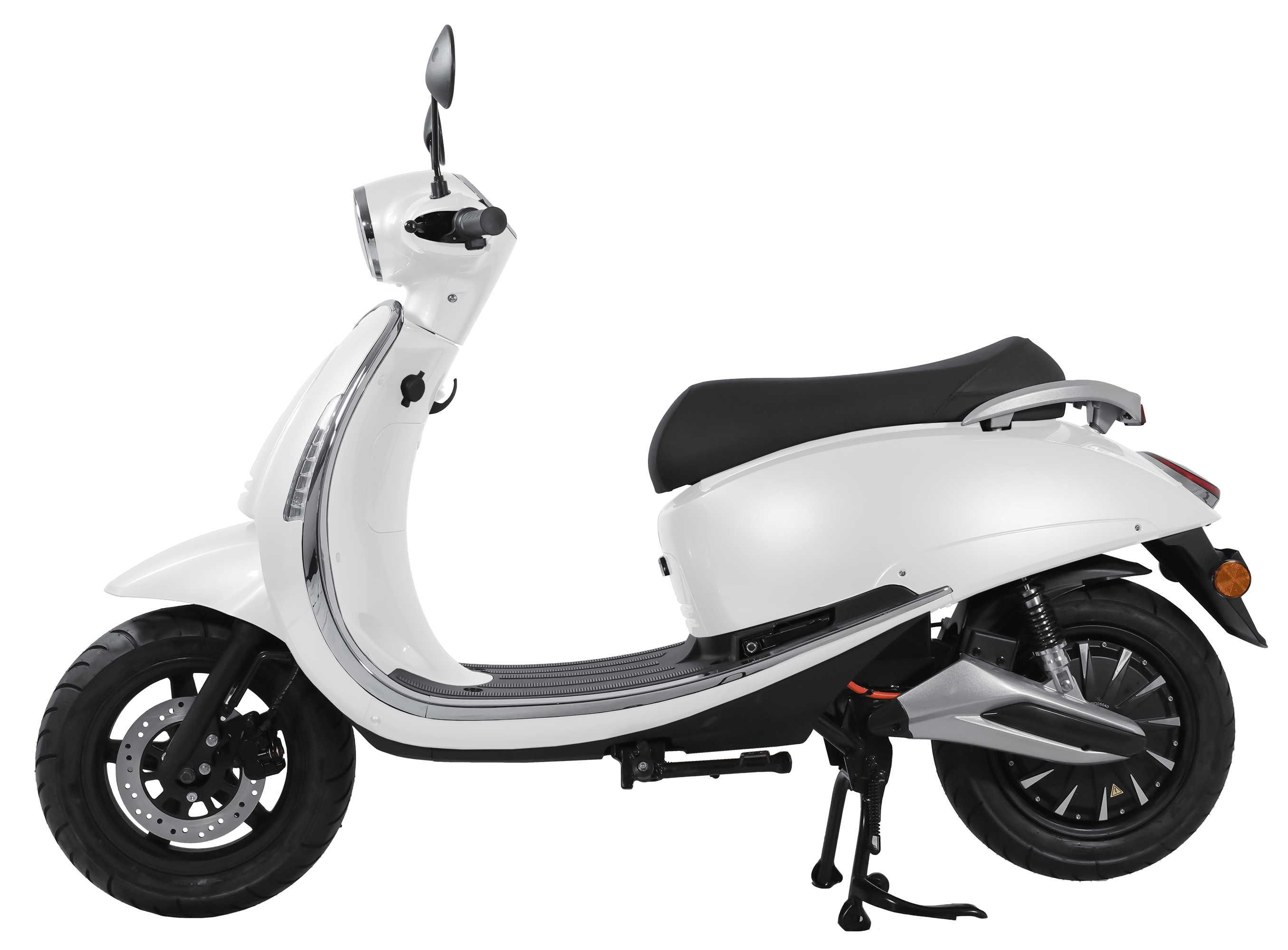 electric scooter swan-white