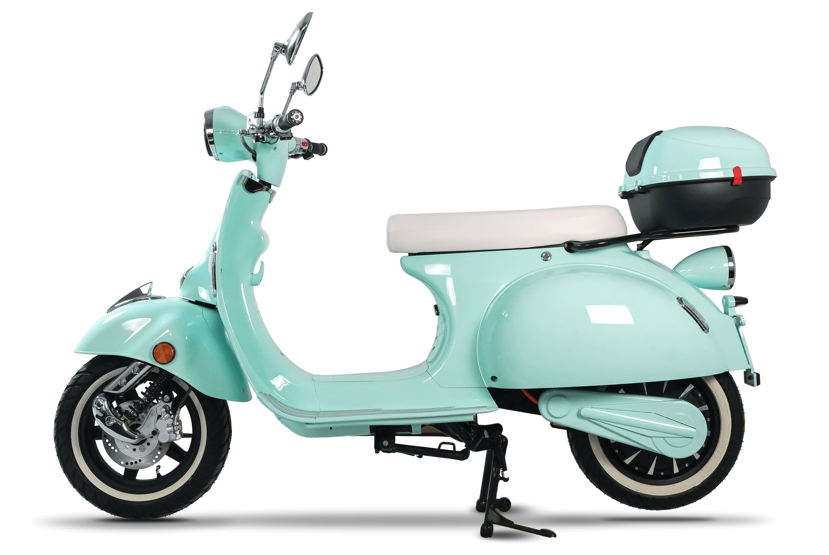 EV series electric moped-green