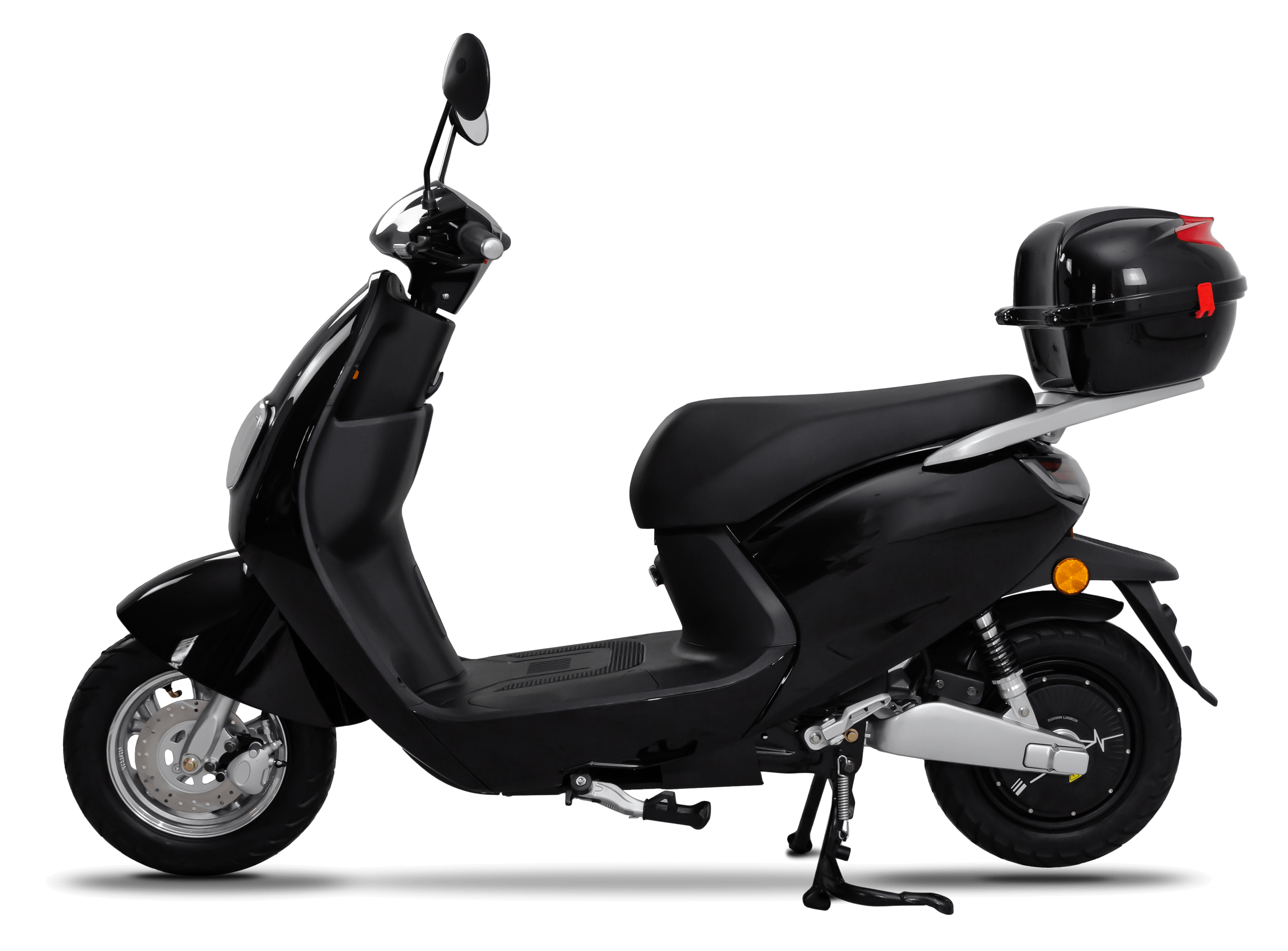 ZF2 electric moped-black