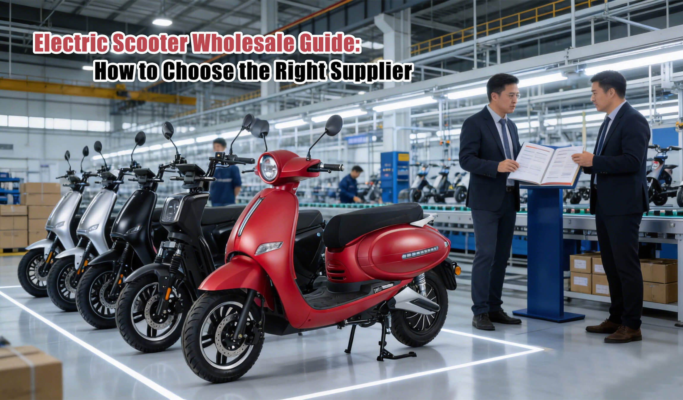 Electric Scooter Wholesale Guide: How to Choose the Right Supplier