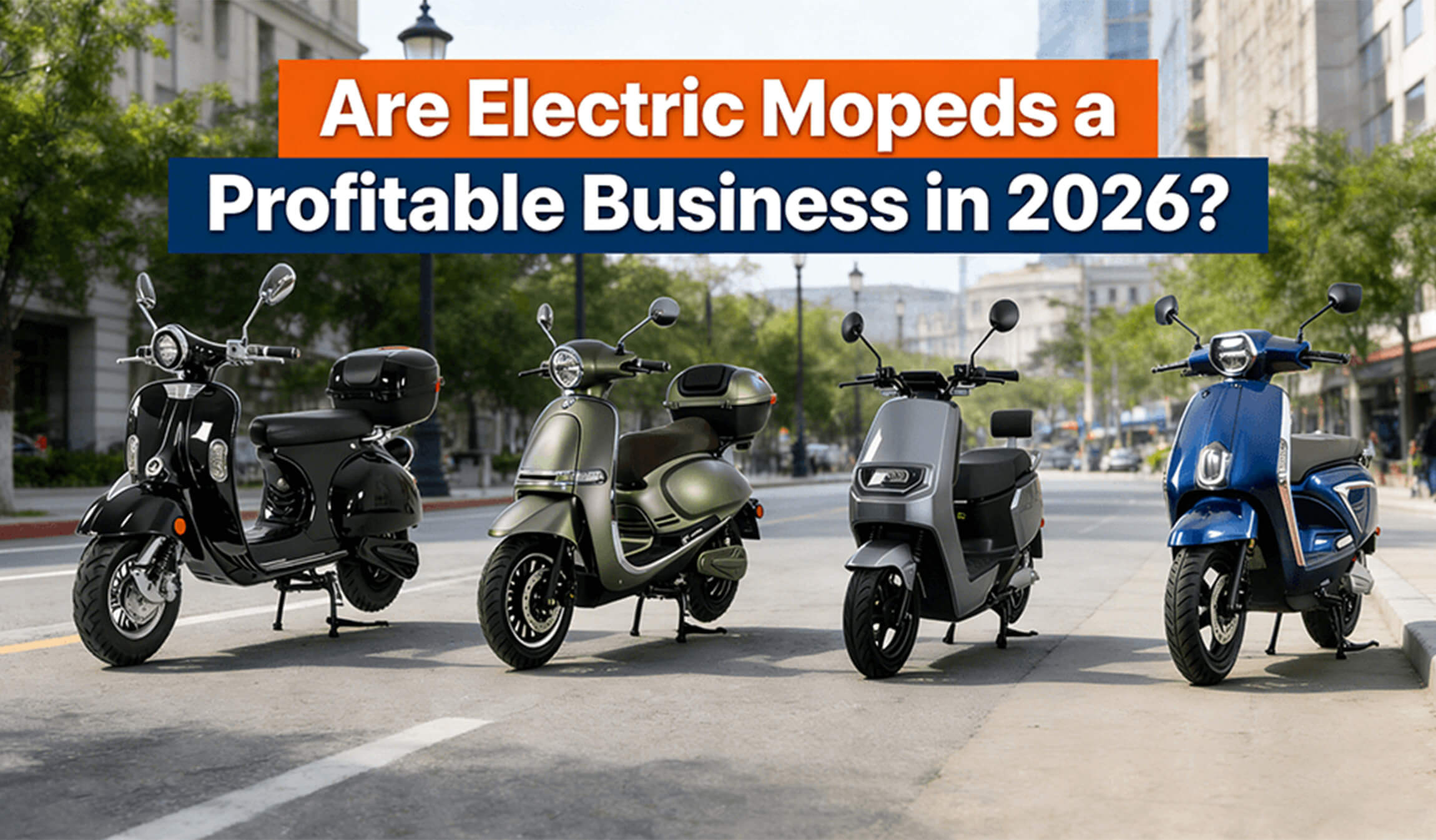Are Electric Mopeds a Profitable Business in 2026? A Complete Buyer & Distributor Guide
