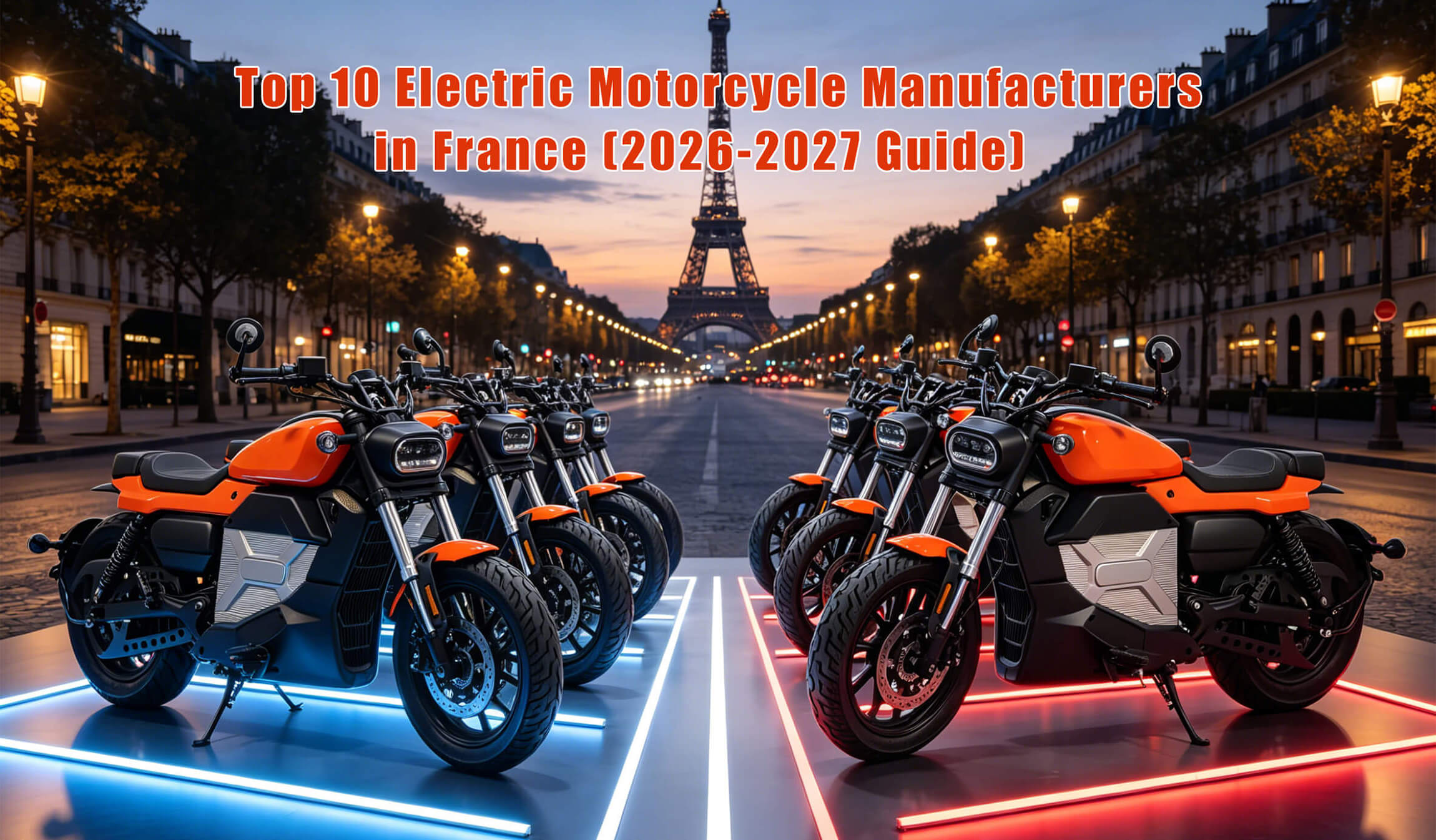 Top 10 Electric Motorcycle Manufacturers in France (2026-2027 Guide)