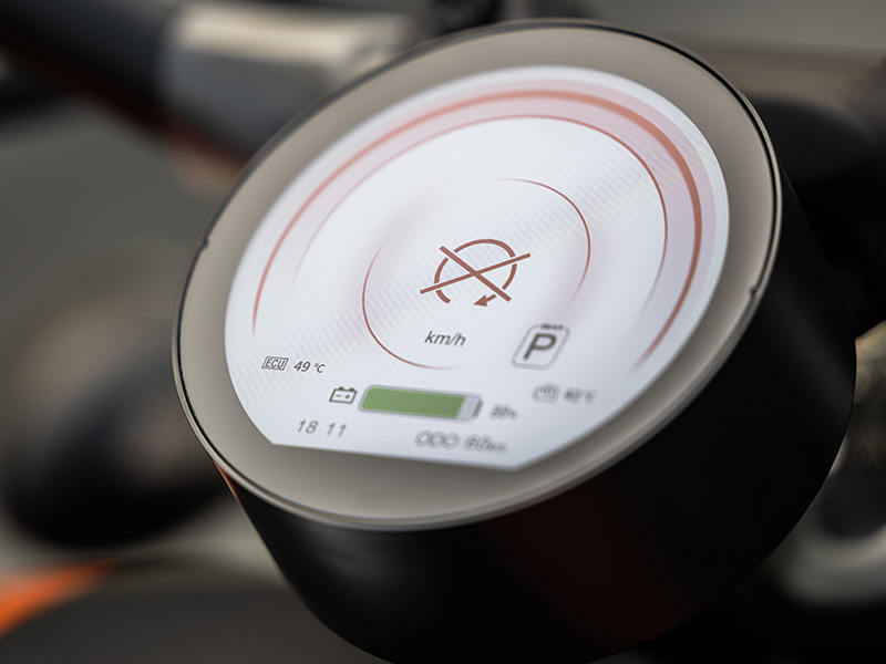 Circular TFT Instrument Display Screen